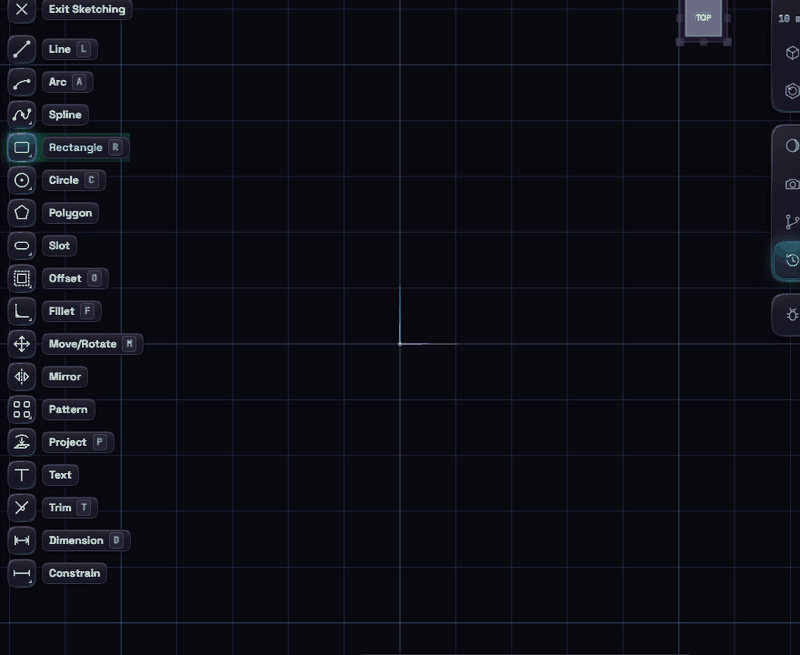 Drawing a rectangle and extruding it into a block